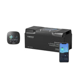 Pro - 12V 200Ah LiFePO4 Lithium Batterie Bluetooth & Selbstheziung