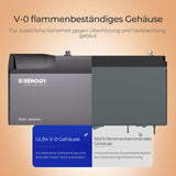 LiFePO4 12V 200Ah Batterie mit Selbstheizung Funktion und Bluetooth 60+ BMS Schutz IP67 wasserdicht