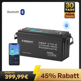 Core 12V 200Ah Lithium Batterie mit Bluetooth
