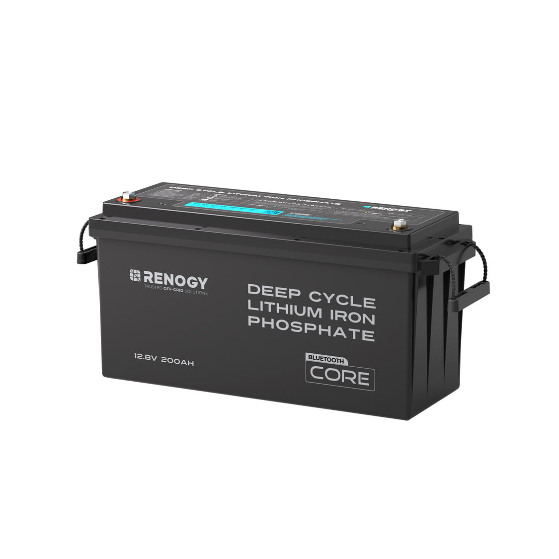 Renogy 12 V 200 Ah LiFePO4-Batterie mit Bluetooth– Kompakte Energie für Wohnmobile und Haushalte. 0% MwSt.