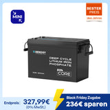 Core mini 12V 200Ah LiFePO4 Batterie mit Niedrigtemperaturschutz