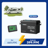 Core Mini - 12V 200Ah LiFePO4 Batterie mit Niedrigtemperaturschutz