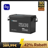 Core mini 12V 200Ah LiFePO4 Batterie mit Niedrigtemperaturschutz