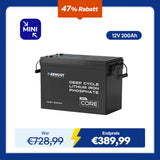 Core Mini - 12V 200Ah LiFePO4 Batterie mit Niedrigtemperaturschutz