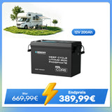 Core Mini - 12V 200Ah LiFePO4 Batterie mit Niedrigtemperaturschutz