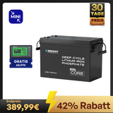 Core mini 12V 200Ah LiFePO4 Batterie mit Niedrigtemperaturschutz
