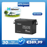 Core Mini - 12V 200Ah LiFePO4 Batterie mit Niedrigtemperaturschutz