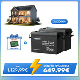 Core Mini - 12V 200Ah LiFePO4 Batterie mit Niedrigtemperaturschutz
