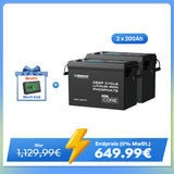 Core Mini - 12V 200Ah LiFePO4 Batterie Niedrigtemperaturschutz