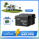 Core Mini - 12V 200Ah LiFePO4 Batterie mit Niedrigtemperaturschutz