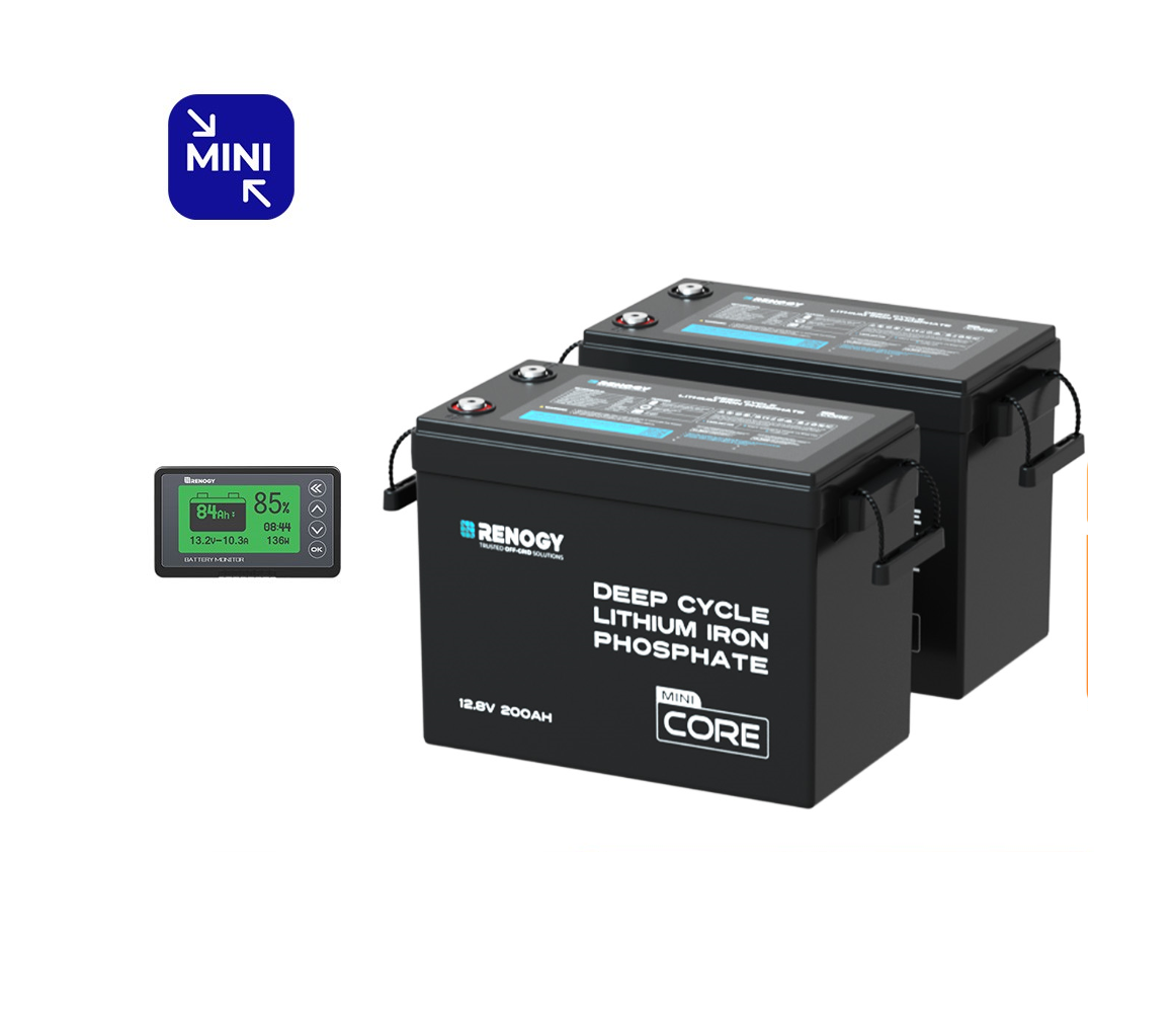 Core mini 12V Lithium Batterie 300Ah/200Ah/100Ah