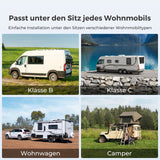 12V 200Ah Untersitz LiFePO4 Batterie mit Bluetooth