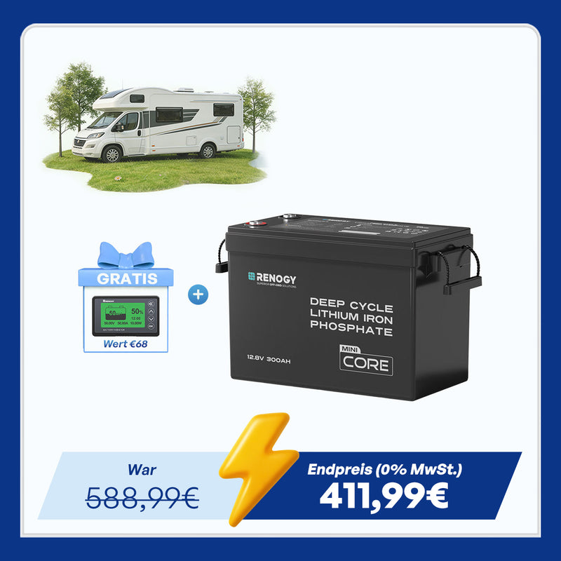 Core Mini - 12V 300Ah LiFePo4 Lithium Batterie