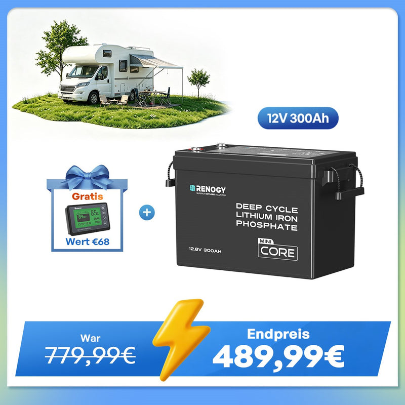 Core Mini - 12V 300Ah LiFePo4 Lithium Batterie