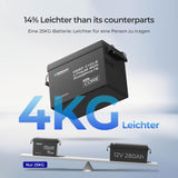 wohnmobil lithium batterie Bis zu 50% leichter und platzsparender als Blei-Säure-Batterien