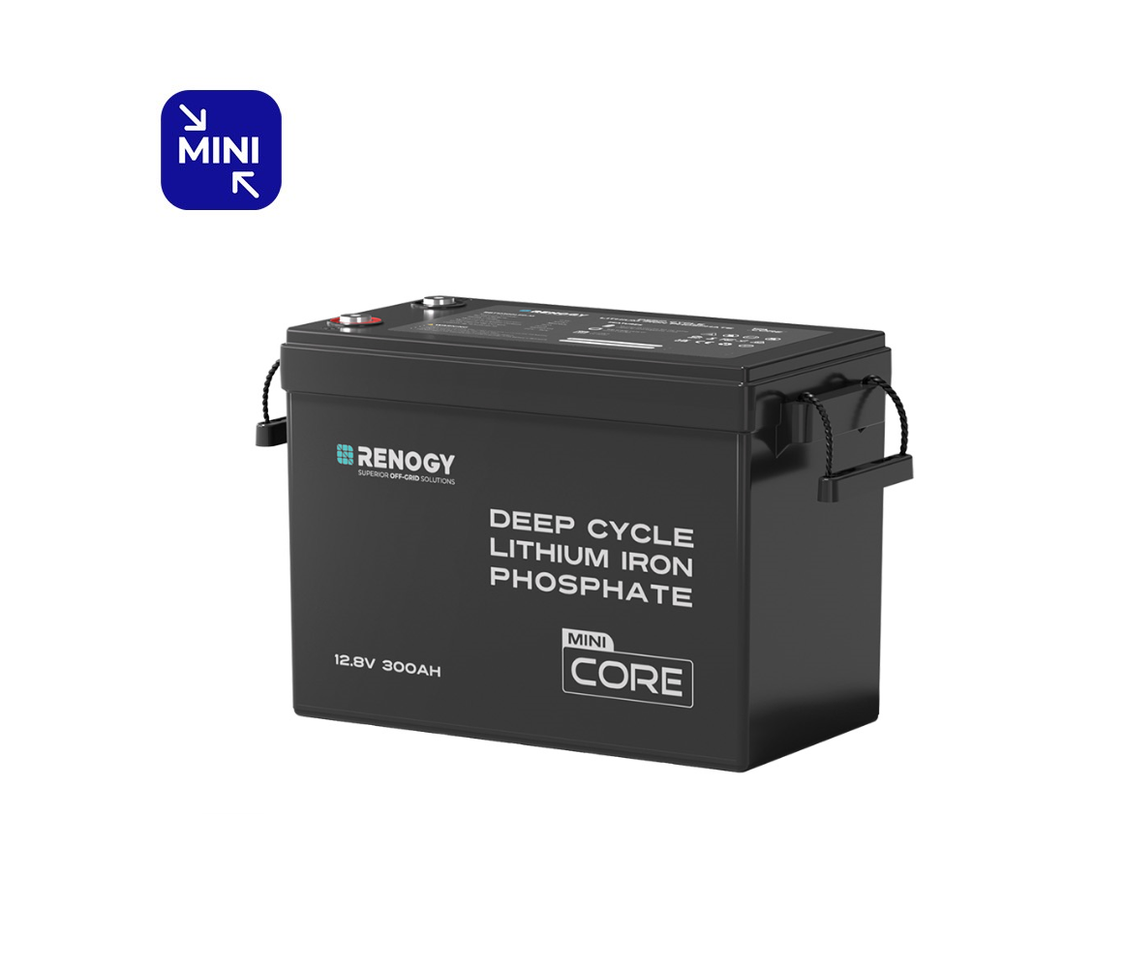 Renogy 12V 300Ah LiFePO4 Batterie 5000 Zyklen, mehr Leistung!