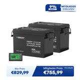 Core Mini - 12V Lithium Batterie 300Ah/200Ah