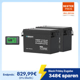 Core mini 12V Lithium Batterie 300Ah/200Ah/100Ah