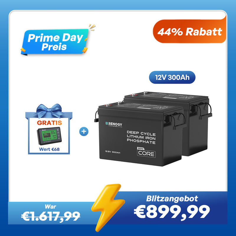 Core Mini - 12V 300Ah LiFePo4 Lithium Batterie