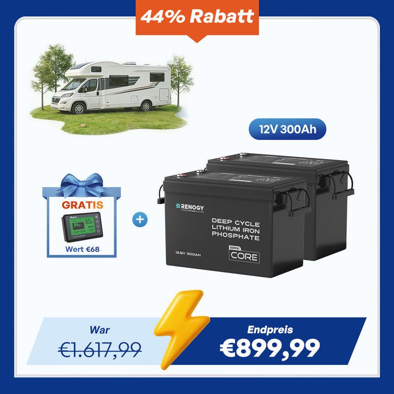 Core Mini - 12V 300Ah LiFePo4 Lithium Batterie