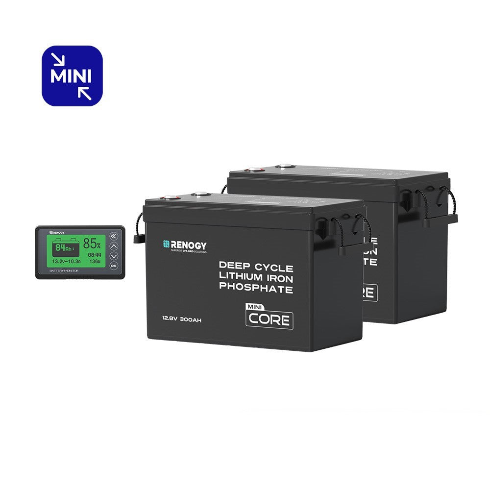 Core mini 12V Lithium Batterie 300Ah/200Ah/100Ah