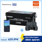 Core 12V 300Ah LiFePo4 Lithium Batterie mit Selbstheizung