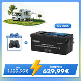 Core - 12V 300Ah LiFePo4 Lithium Batterie mit Selbstheizung