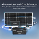 Core 12V 300Ah LiFePo4 Lithium Batterie mit Selbstheizung