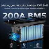 Core 12V 300Ah LiFePo4 Lithium Batterie mit Selbstheizung