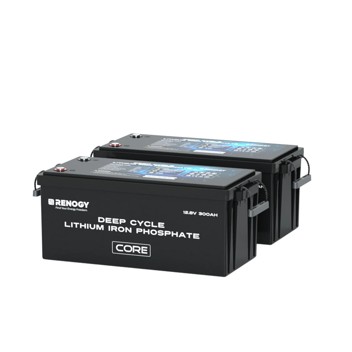Core 12V 300Ah LiFePo4 Lithium Batterie mit Selbstheizung