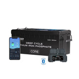 Core 12V 300Ah LiFePo4 Lithium Batterie mit Selbstheizung