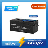 Core - 12V 300Ah LiFePo4 Lithium Batterie mit Selbstheizung