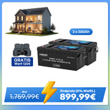 Core - 12V 300Ah LiFePo4 Lithium Batterie mit Selbstheizung
