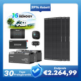 5,12 kWh Off-Grid Solaranlage | 200Ah LiFePO4 Batterien, 3000W Wechselrichter, 50A Batterieladegerät