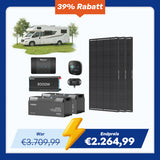5,12 kWh Off-Grid Solaranlage | 200Ah LiFePO4 Batterien, 3000W Wechselrichter, 50A Batterieladegerät