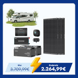 5,12 kWh Off-Grid Solaranlage | 200Ah LiFePO4 Batterien, 3000W Wechselrichter, 50A Batterieladegerät