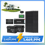 5,12kWh Wohnmobil Power Solarsystem| 3000W Wechselrichter