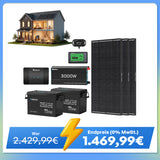 5,12kWh Wohnmobil Power Solarsystem| 3000W Wechselrichter