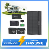 5,12kWh Wohnmobil Power Solarsystem| 3000W Wechselrichter