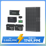 5,12kWh Wohnmobil Power Solarsystem| 3000W Wechselrichter