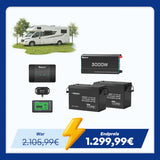 5,12kWh Wohnmobil Power Solarsystem| 3000W Wechselrichter