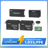 5,12kWh Wohnmobil Power Solarsystem| 3000W Wechselrichter
