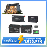 5,12kWh Wohnmobil Power Solarsystem| 3000W Wechselrichter