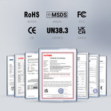 24V 100Ah  LiFePo4 Lithium Batterie mit Selbstheizung