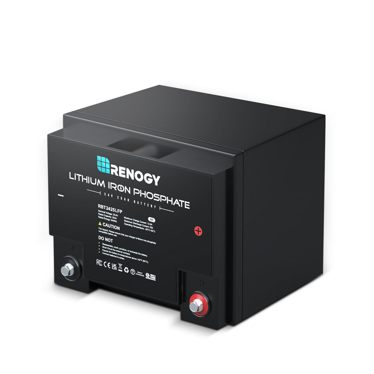 24V 25Ah Lithium-Eisenphosphat-Batterie