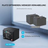 24V 25Ah Lithium-Eisenphosphat-Batterie