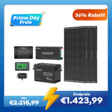 3,84kWh Wohnmobil Power Solaranlage| 2000W Wechselrichter, 50A Batterladegerät