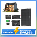 3,84kWh Wohnmobil Power Solaranlage| 2000W Wechselrichter, 50A Batterladegerät
