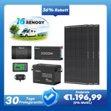 3,84kWh Wohnmobil Power Solaranlage| 2000W Wechselrichter, 50A Batterladegerät