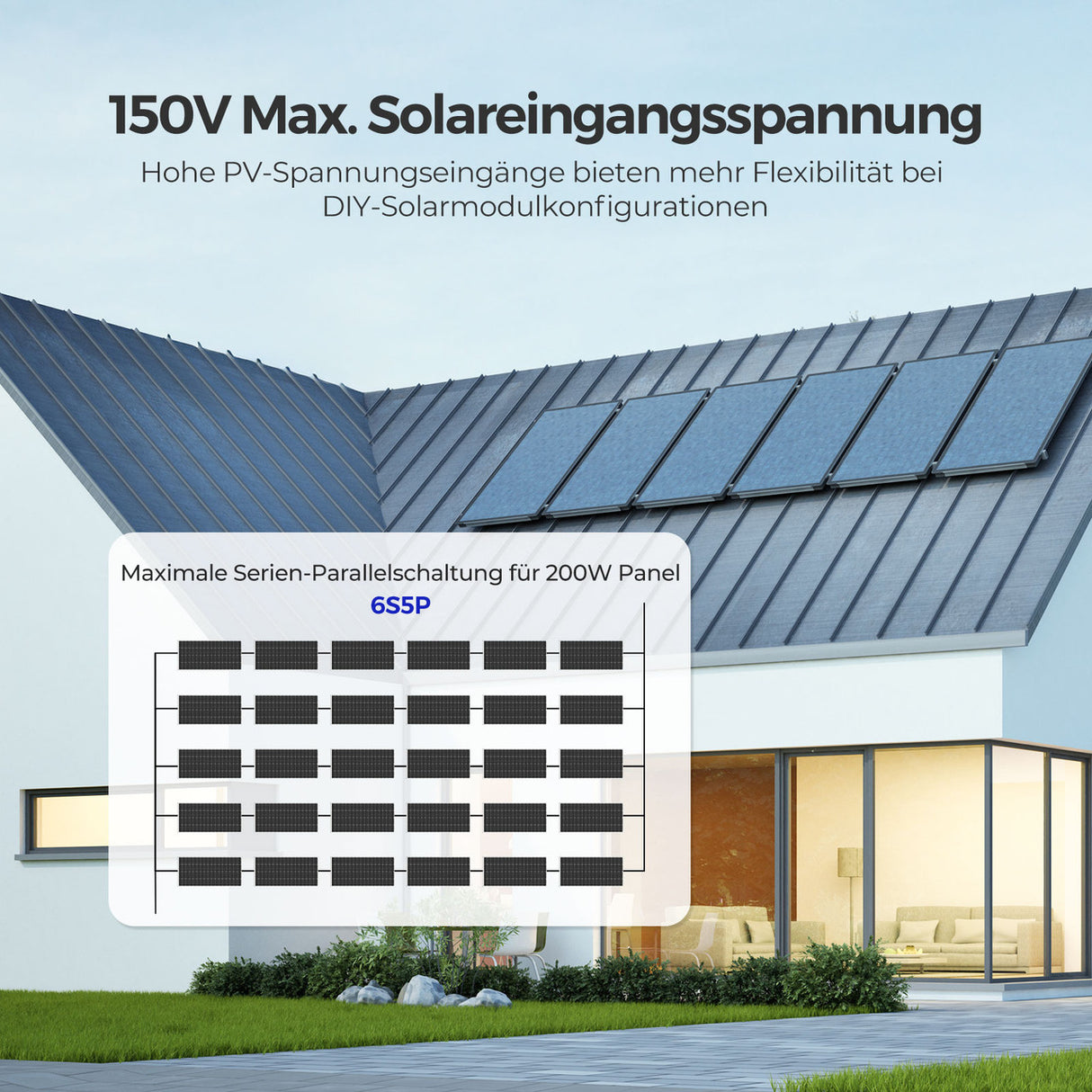 Rover Lite 12V/ 24V/ 36V/ 48V 60A MPPT Solarladeregler